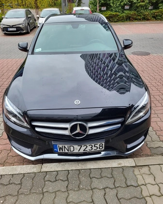 Mercedes-Benz Klasa C cena 110000 przebieg: 44000, rok produkcji 2017 z Warszawa małe 29